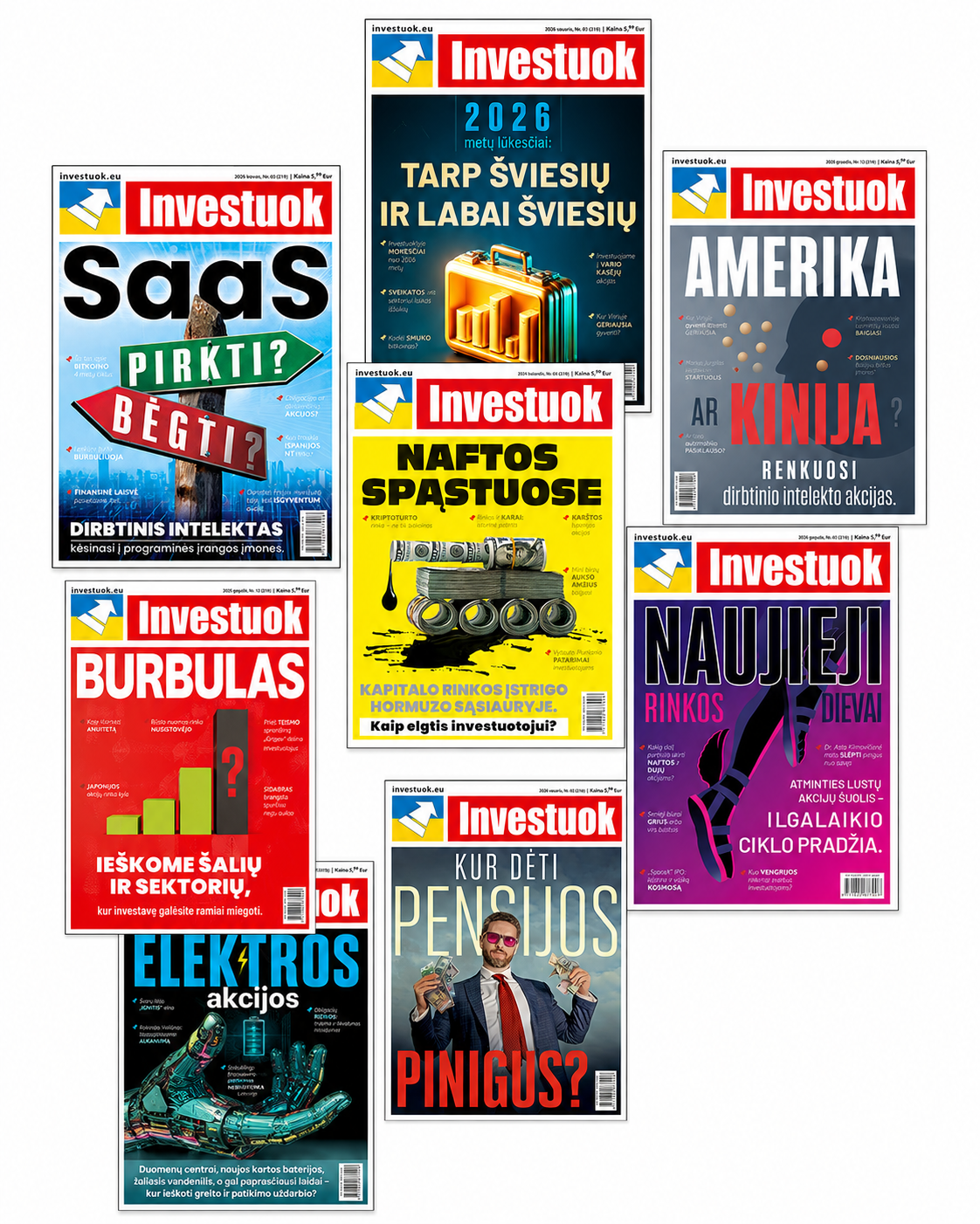 Žurnalas „Investuok“ numeriai
