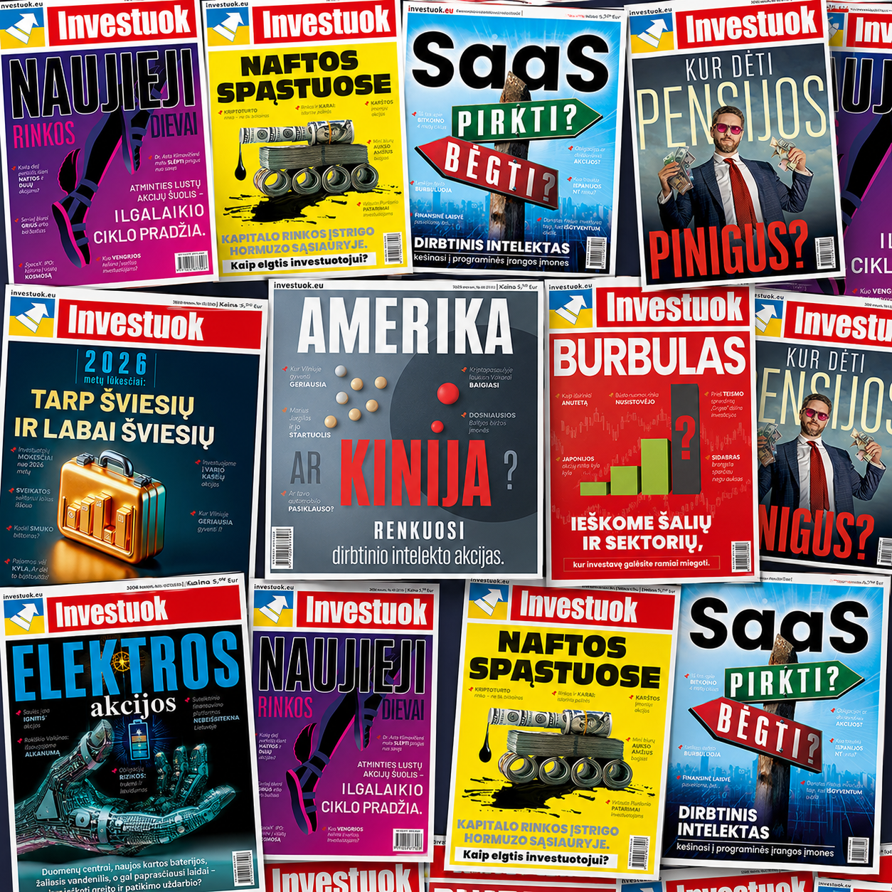 Žurnalas „Investuok“ numeriai
