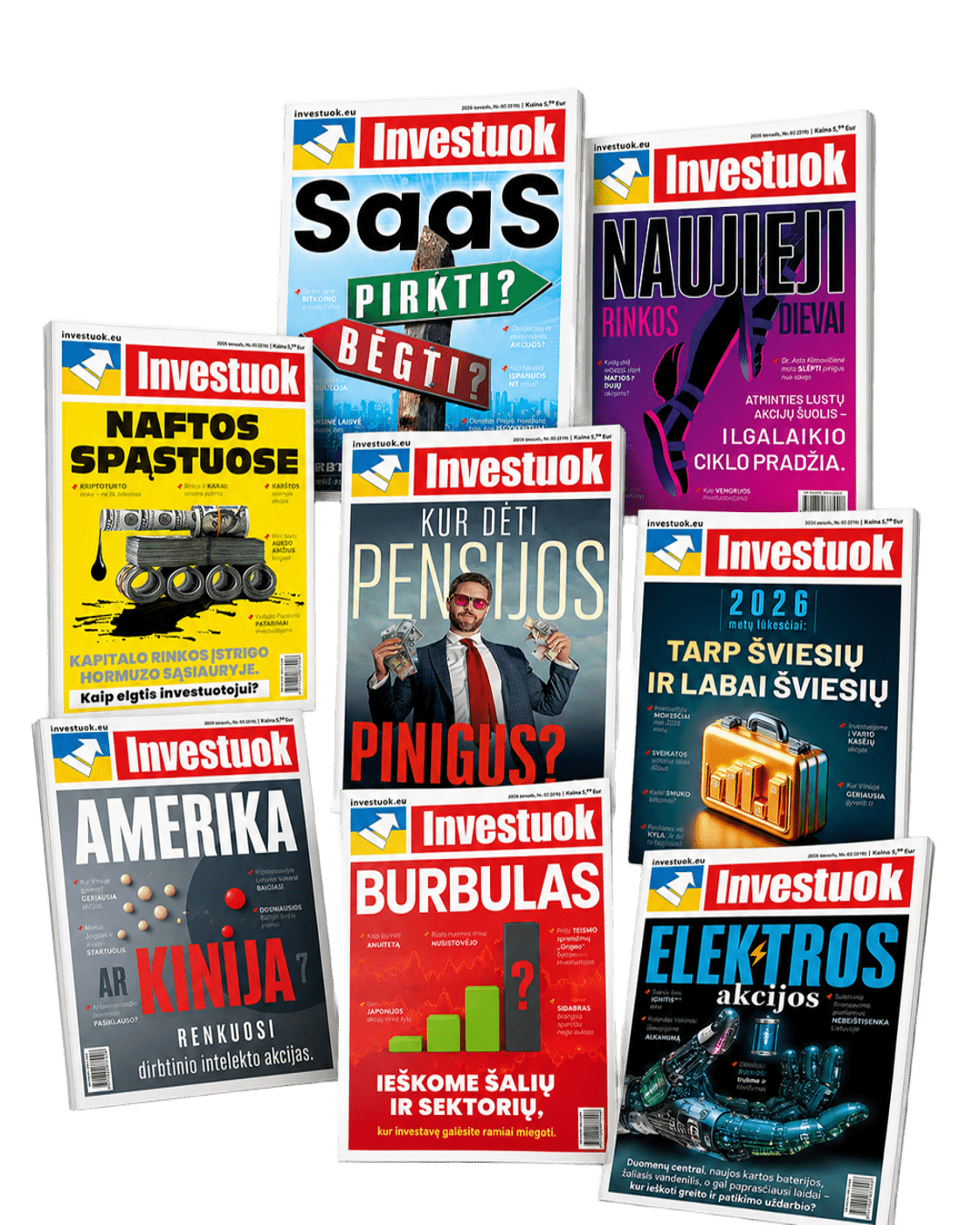 Žurnalo „Investuok“ numeriai
